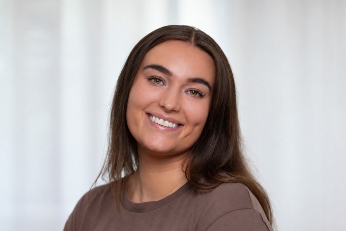 Kosmetolog hos AK Aesthetics Amalie Nielsen